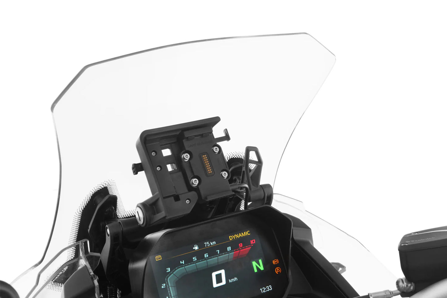 Navigator Holder With Windscreen - Wunderlich