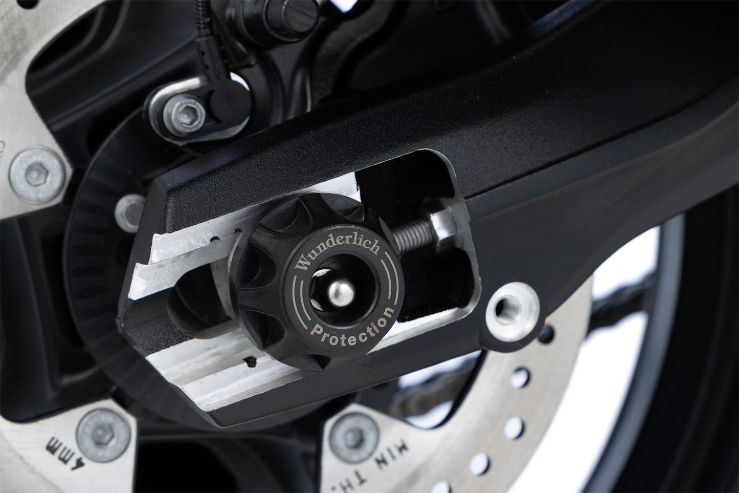 "Doubleshock" Axle Protection Pads (Rear) BMW F 450 GS - Hepco & Becker