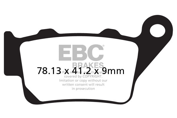 Heavy Duty Sintered (Rear) FA208R - EBC