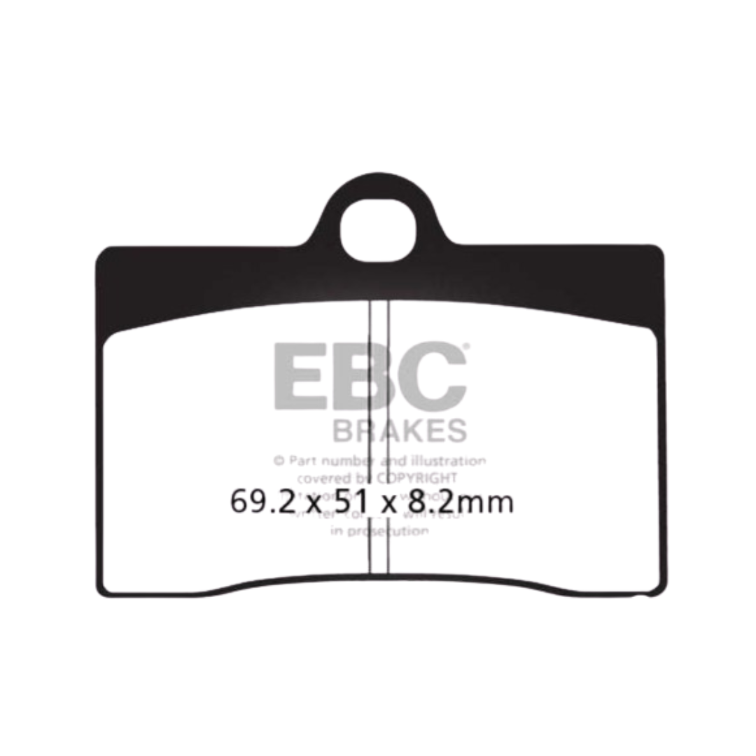 FA095HH ಸಿಂಟರ್ಡ್ ಬ್ರೇಕ್ ಪ್ಯಾಡ್ಗಳು - EBC ಬ್ರೇಕ್ಗಳು
