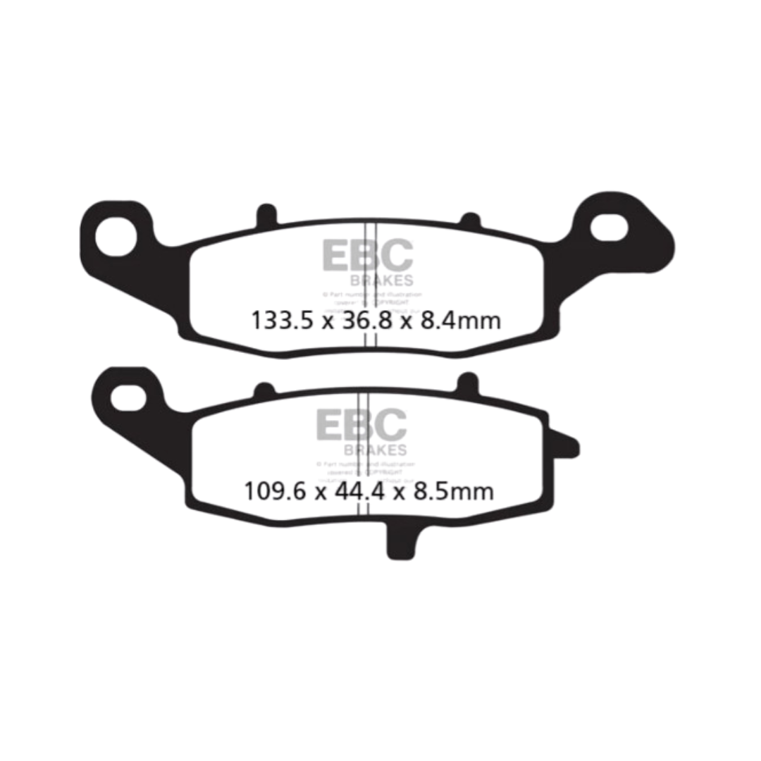 FA229HH ಸಂಪೂರ್ಣವಾಗಿ ಸಿಂಟರ್ಡ್ ಬ್ರೇಕ್ ಪ್ಯಾಡ್ಗಳು - EBC ಬ್ರೇಕ್ಗಳು