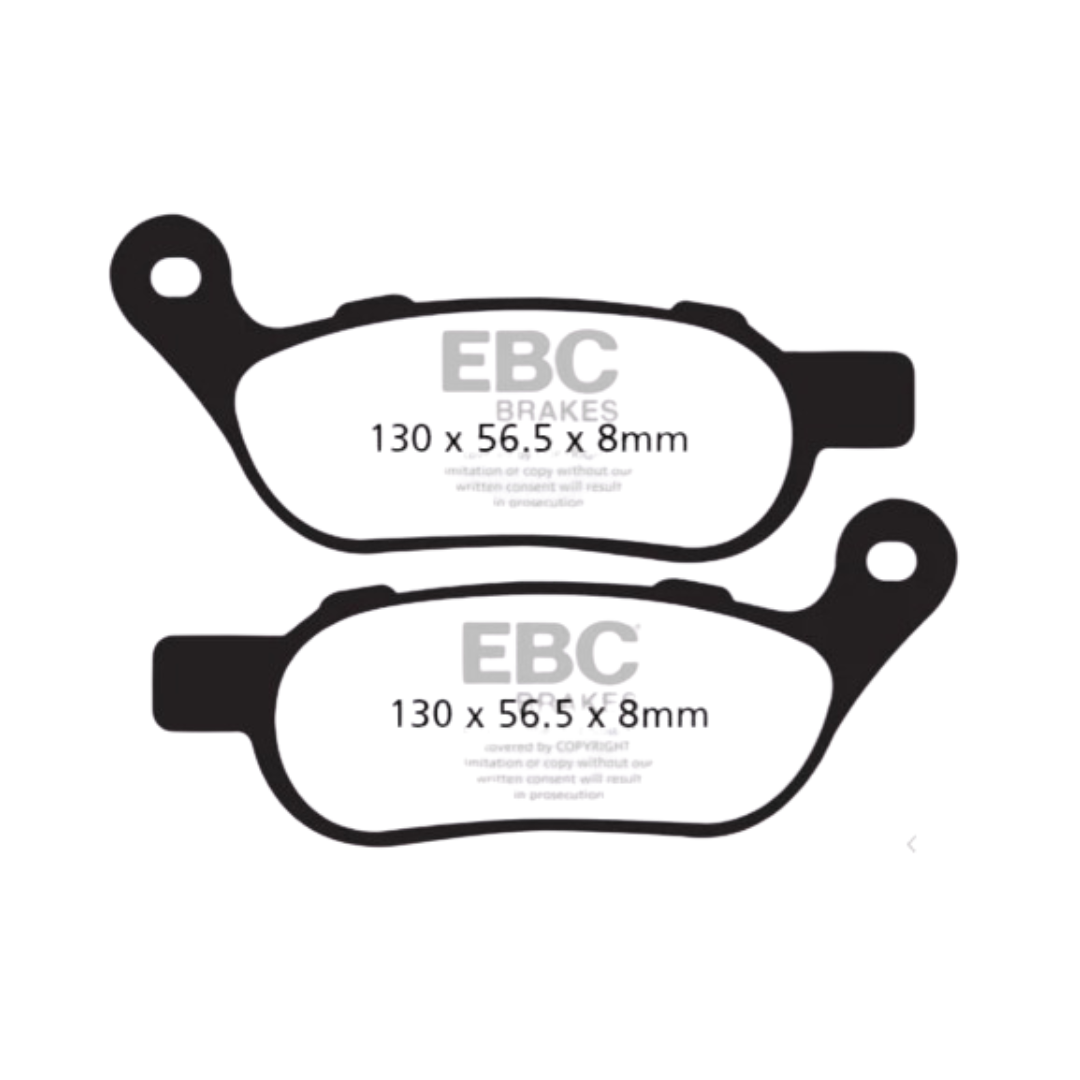 FA458HH ಸಂಪೂರ್ಣವಾಗಿ ಸಿಂಟರ್ ಮಾಡಿದ ಬ್ರೇಕ್ ಪ್ಯಾಡ್ಗಳು - EBC ಬ್ರೇಕ್ಗಳು