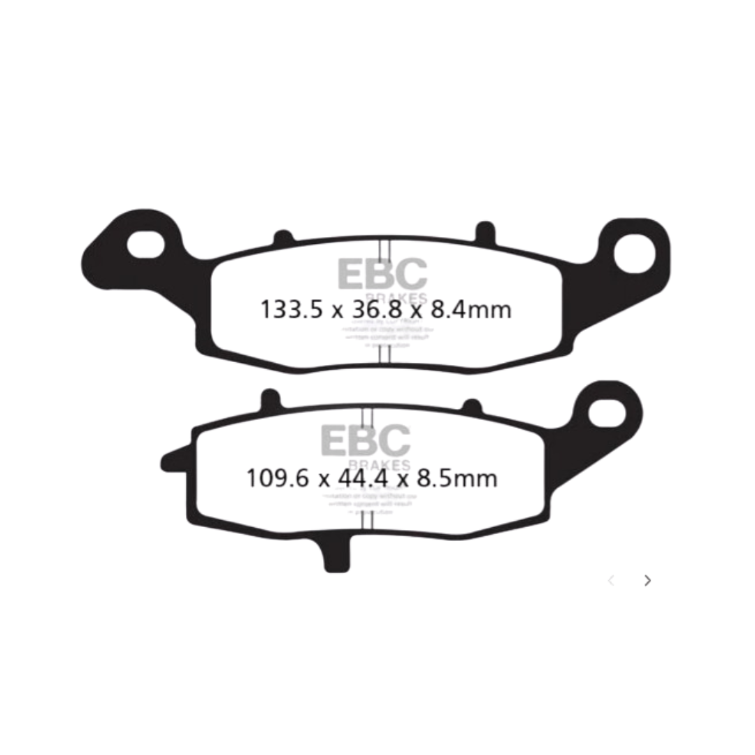 FA231HH ಸಂಪೂರ್ಣವಾಗಿ ಸಿಂಟರ್ಡ್ ಬ್ರೇಕ್ ಪ್ಯಾಡ್ಗಳು - EBC ಬ್ರೇಕ್ಗಳು