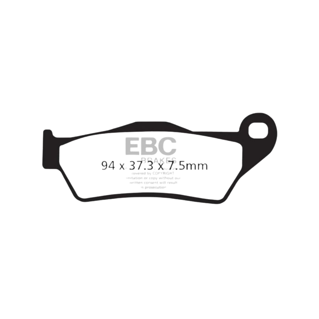 FA181HH ಸಂಪೂರ್ಣವಾಗಿ ಸಿಂಟರ್ ಮಾಡಿದ ಬ್ರೇಕ್ ಪ್ಯಾಡ್ಗಳು - EBC ಬ್ರೇಕ್ಗಳು