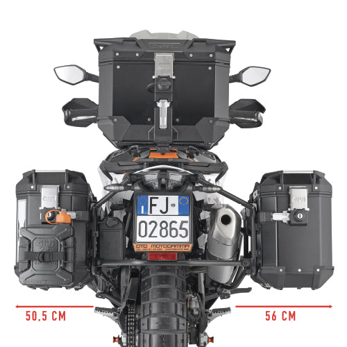 KTM 790/890 ಅಡ್ವೆಂಚರ್ 2023-2024 ಗಾಗಿ ಸೈಡ್ ಕೇಸ್ - ಗಿವಿ - PLO7717CAM