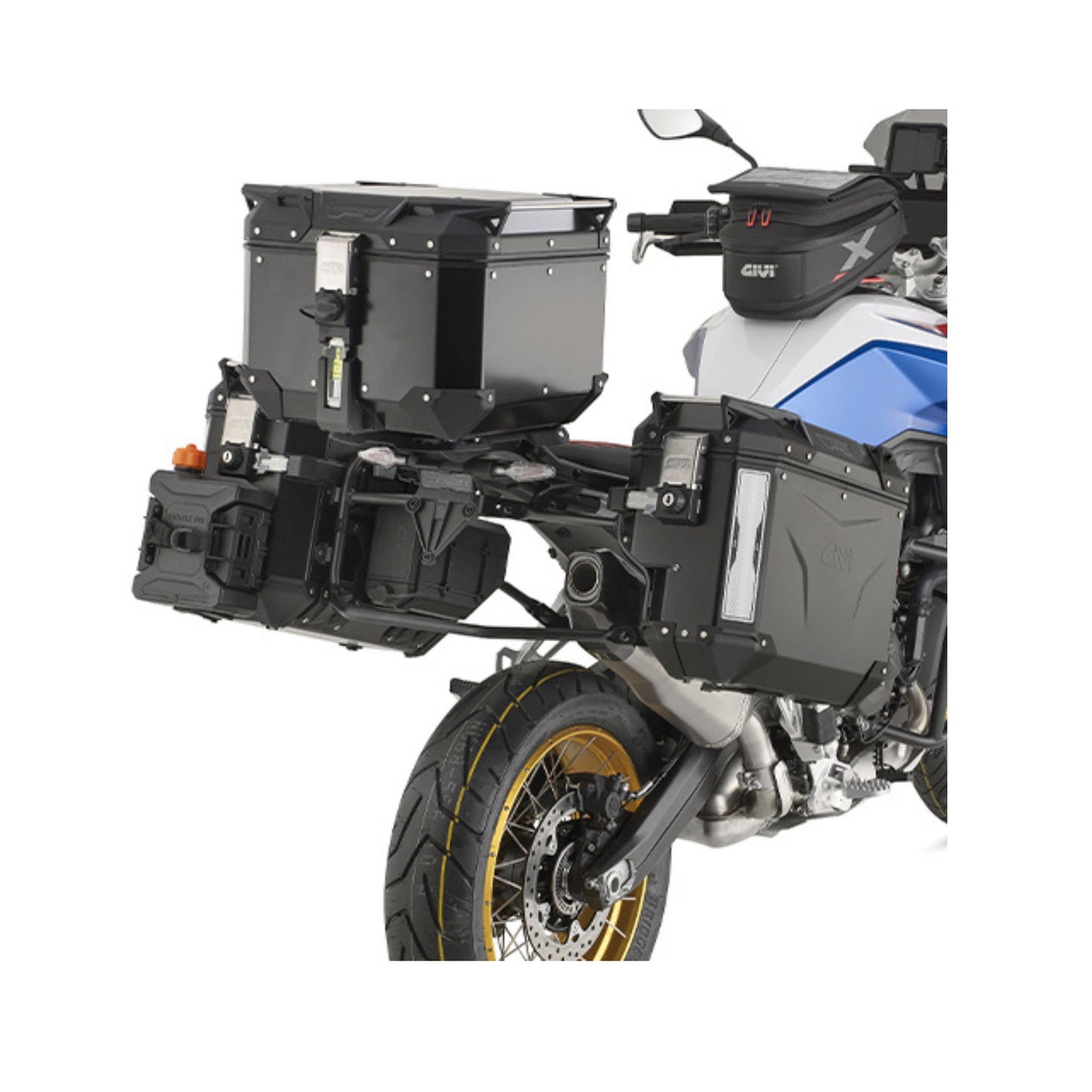 BMW F900GS (2024) ಗಾಗಿ ಮೊನೊಕಿ ಸೈಡ್ ರ್ಯಾಕ್ - ಗಿವಿ