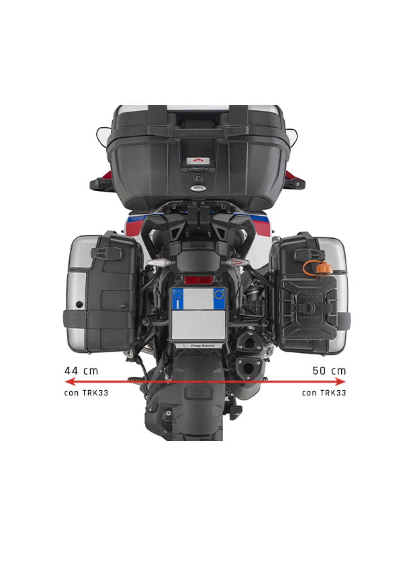 BMW R1300GSA ಗಾಗಿ ಸೈಡ್ ರ್ಯಾಕ್ -ಗಿವಿ