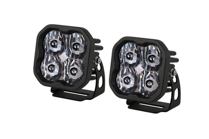 SS3 White Sport LED Pod (Pair) - Diode Dynamics