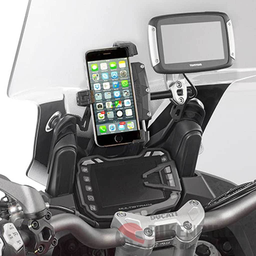 Fairing Bracket To Be Mounted Behind Windscreen Ducati Multistrada - Givi Gps Mount