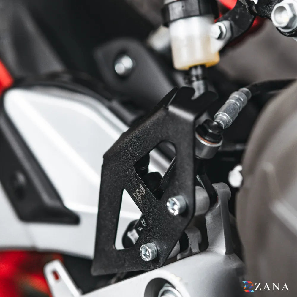 Rear Master Cylinder Cover Black For Aprilia RS/Tuono 457 - Zana