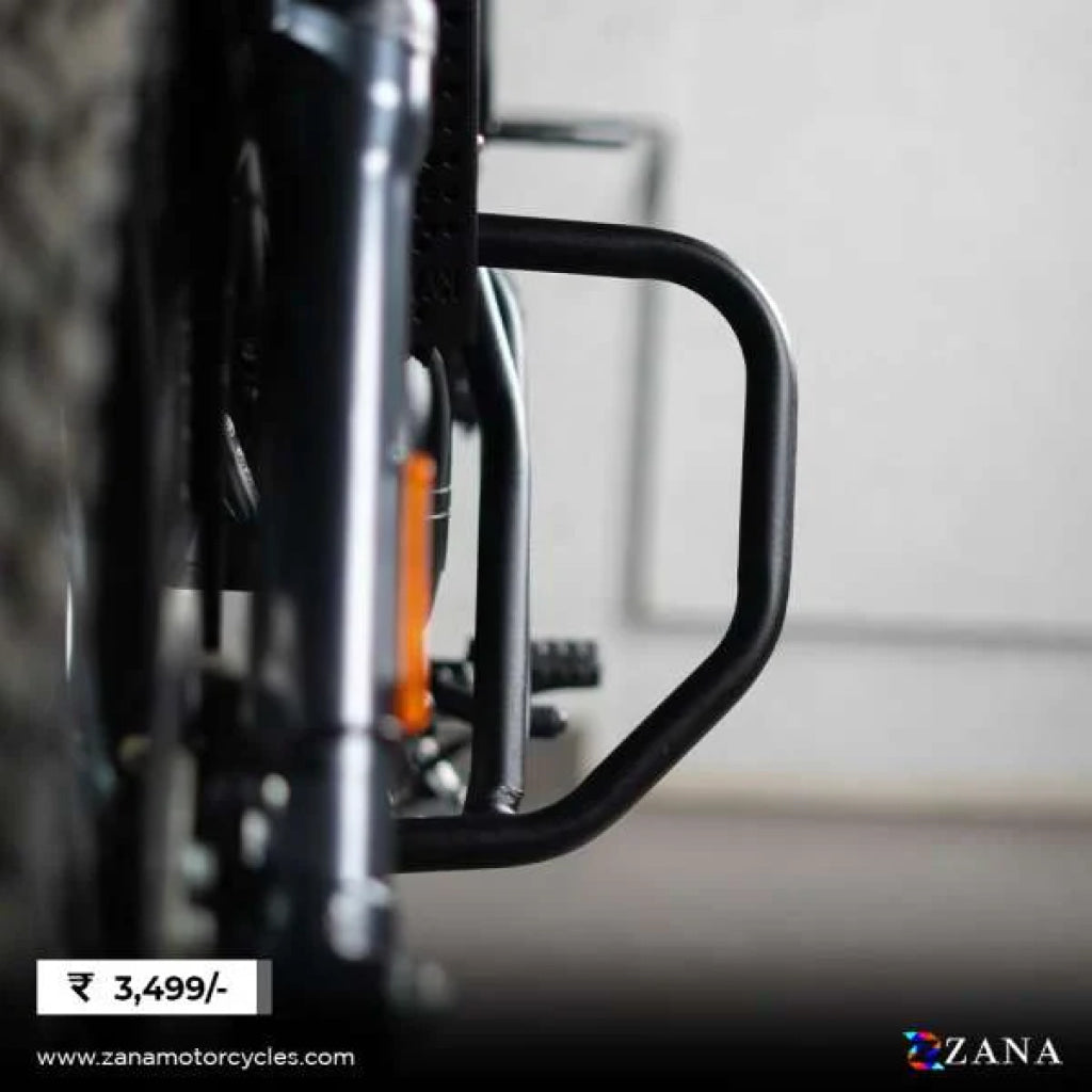 Re Engine Frame Texture Matt Black Himalayan Bs-3/4/6 (2016-2020)- Zana Protection