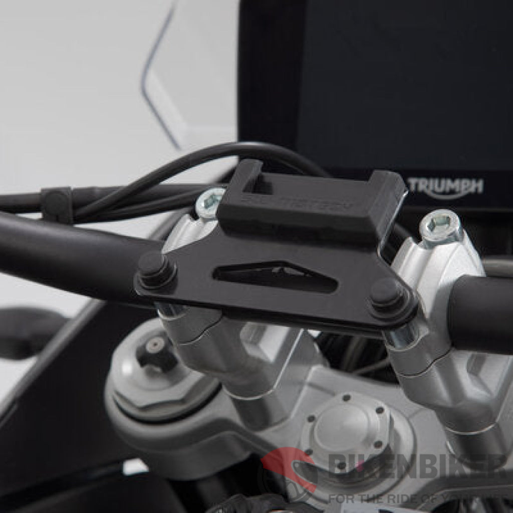 Triumph Tiger 800/1200 Ergonomics - Shock Absorbent Quick-Lock Gps Mount Sw-Motech