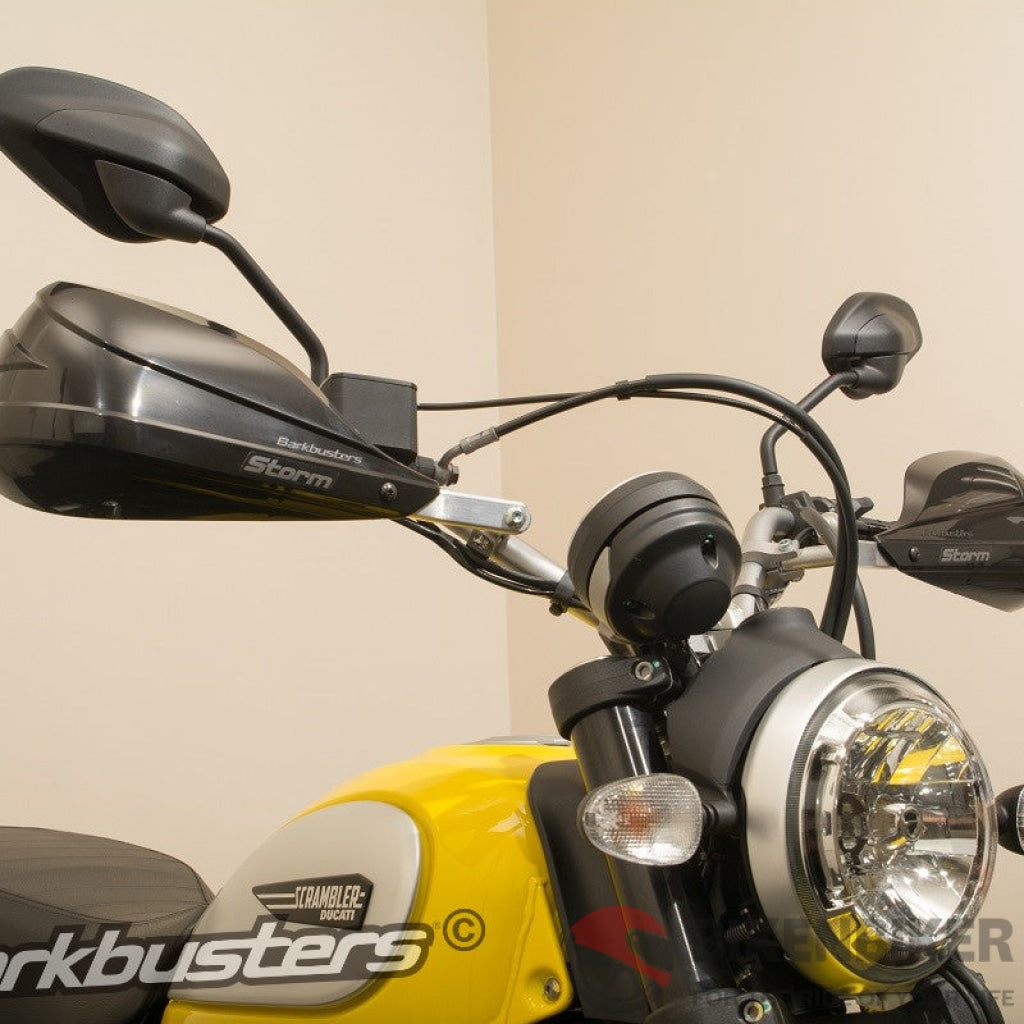 Two Point Handguard Hardware Mount - Ducati Scrambler (2015-22) Barkbusters Hand Guards