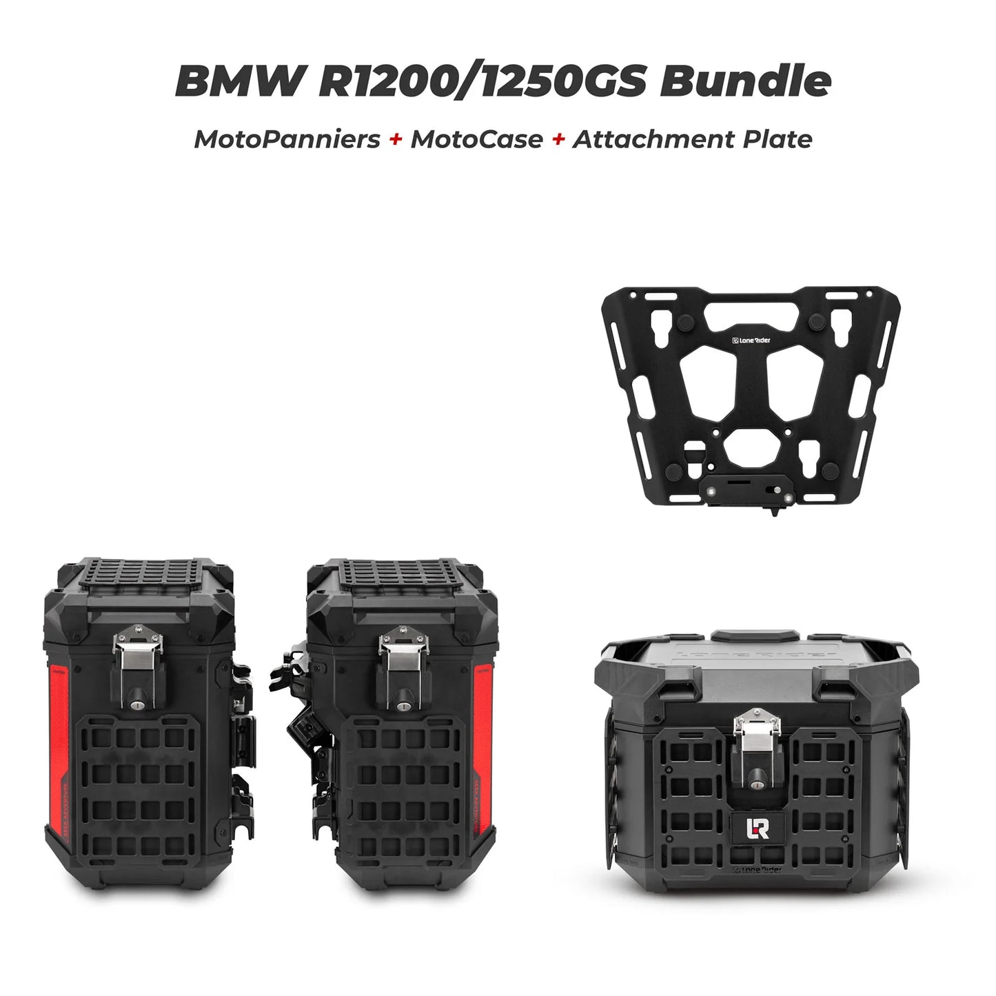 MotoPanniers – BMW R1200/1250 GS/GSA - Lone Rider