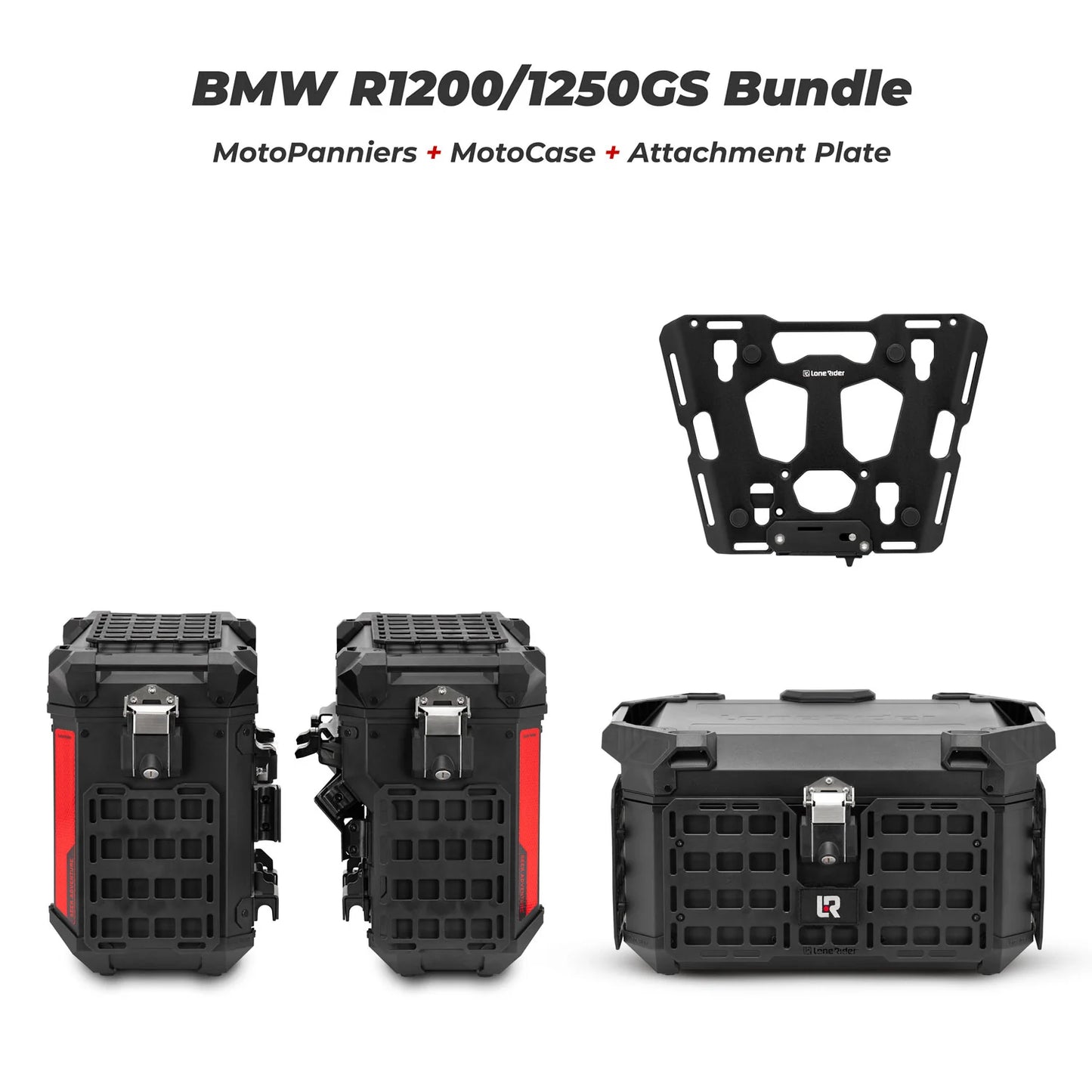 MotoPanniers – BMW R1200/1250 GS/GSA - Lone Rider