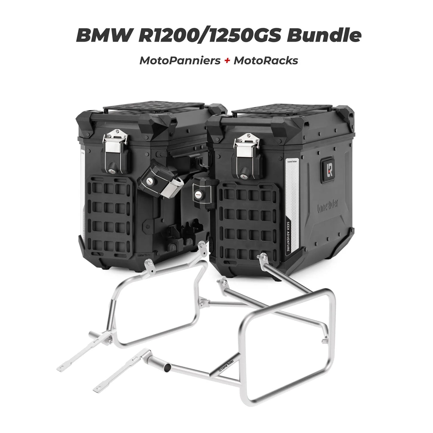 MotoPanniers – BMW R1200/1250 GS/GSA - Lone Rider