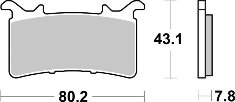Front Brake Pads Race spec - Brembo