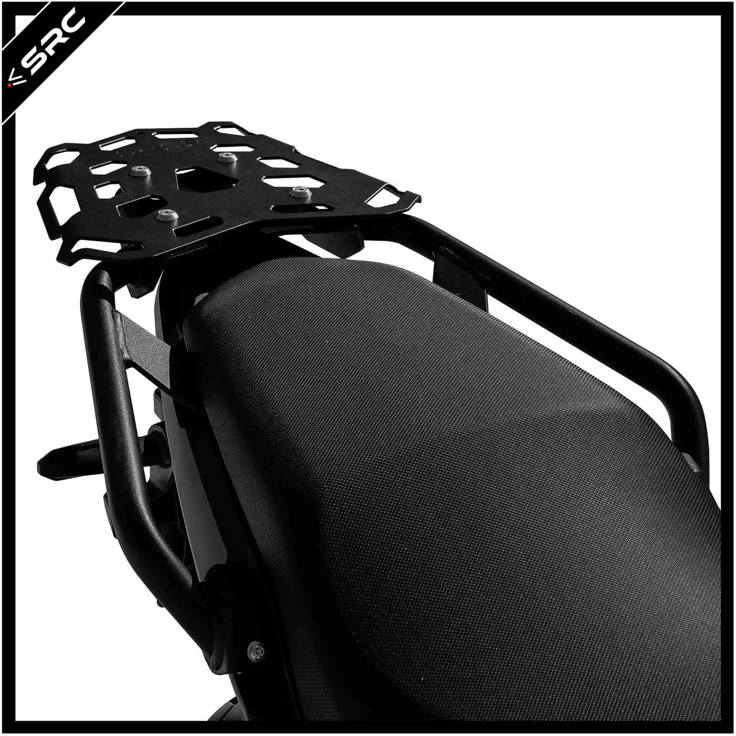 Top Rack for Honda CB500X/NX500 - Black/Silver - SRC