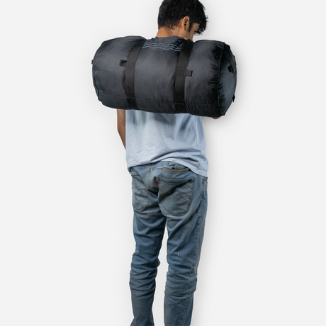 Barrel Bag 44L Ultra-Lightweight Packable Duffle Bag - Carbonado