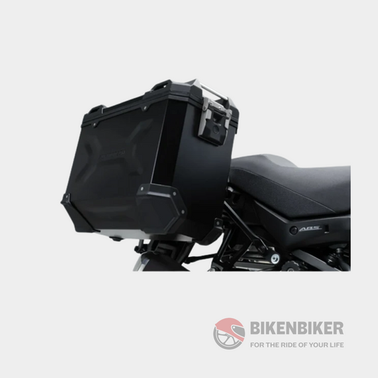 TRAX ADV एल्युमीनियम पैनियर सिस्टम (काला) Suzuki V-Strom 650 (17-) - SW-Motech के लिए