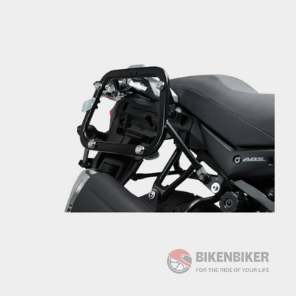 TRAX ADV Aluminum Pannier System (silver) for Suzuki V-Strom 650  - SW-Motech