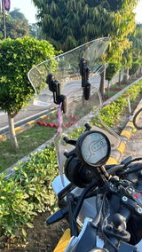 Royal Enfield Himalayan 450 (Tall Screen) Windshield Extender | Easy Ride ER 860 – Prospec