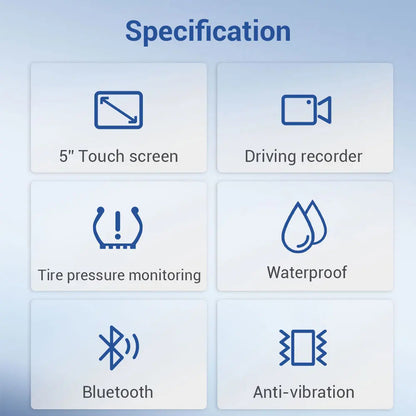 Screen & Dashcam Series E1 5" - LBC