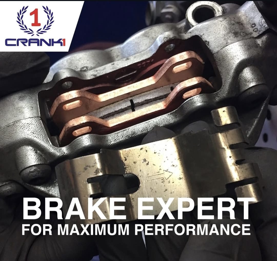 Ceramic Brake Pads - Rear - CRM281 - Crank1