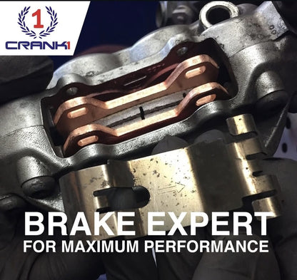 Ceramic Brake Pads - Rear - CRM281 - Crank1