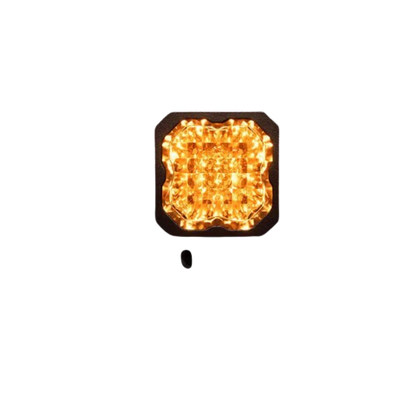 White Sport Backlit Led Stage Series C1" Pod (pair) Light - Diode Dynamics