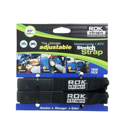 Motorcycle Adjustable Stretch Straps-ROK Straps