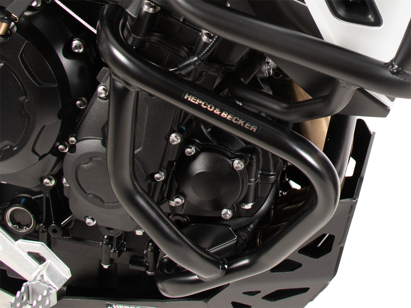 Engine Bar Black For Triumph Tiger 900 GT/Pro 2024-Hepco & Becker