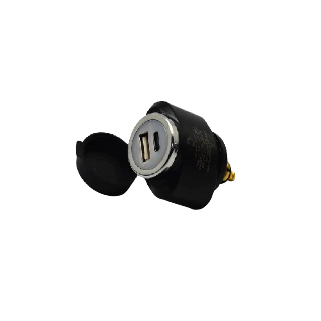 DIN (Hella) to 36W PD USB-C + QC 3.0 (MINI) - Cliff Top