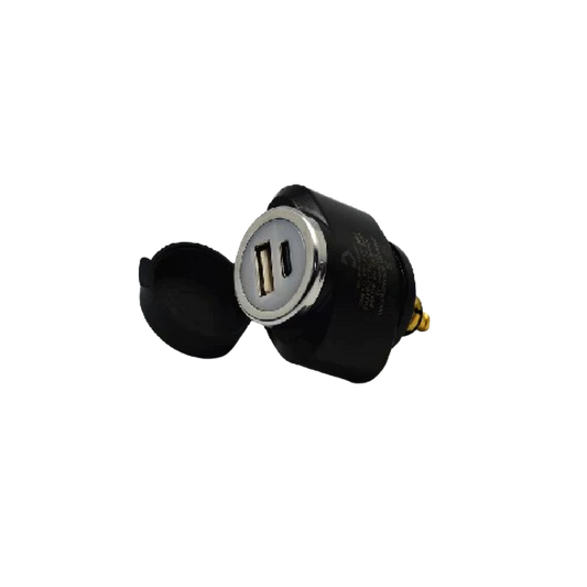 DIN (Hella) to 36W PD USB-C + QC 3.0 (MINI) - Cliff Top