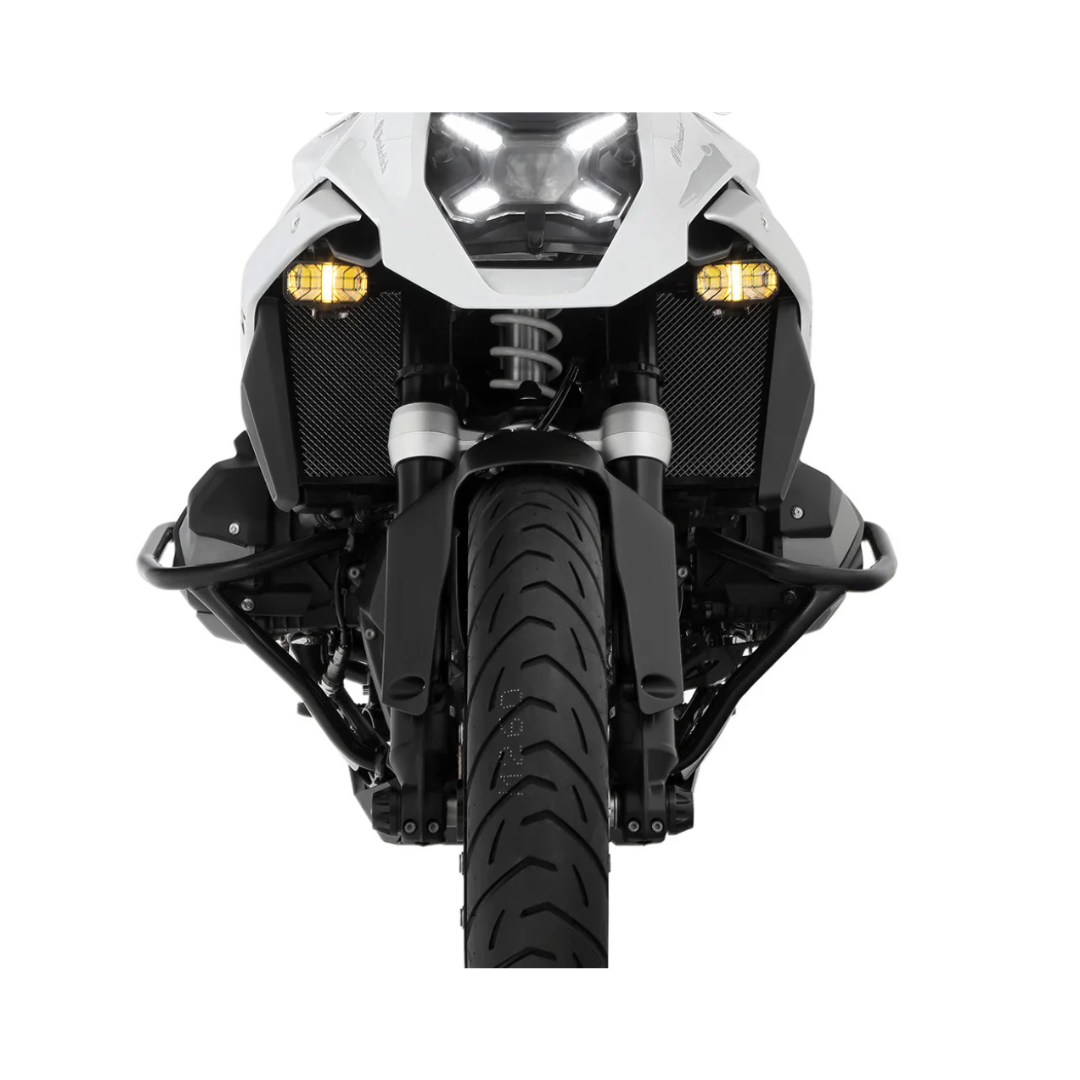 BMW R1300GS/GSA 2023 ರಿಂದ ಎಂಜಿನ್ ಕ್ರ್ಯಾಶ್ ಬಾರ್‌ಗಳು ಕಪ್ಪು ರಕ್ಷಣೆ - ವುಂಡರ್ಲಿಚ್ - 13202-002