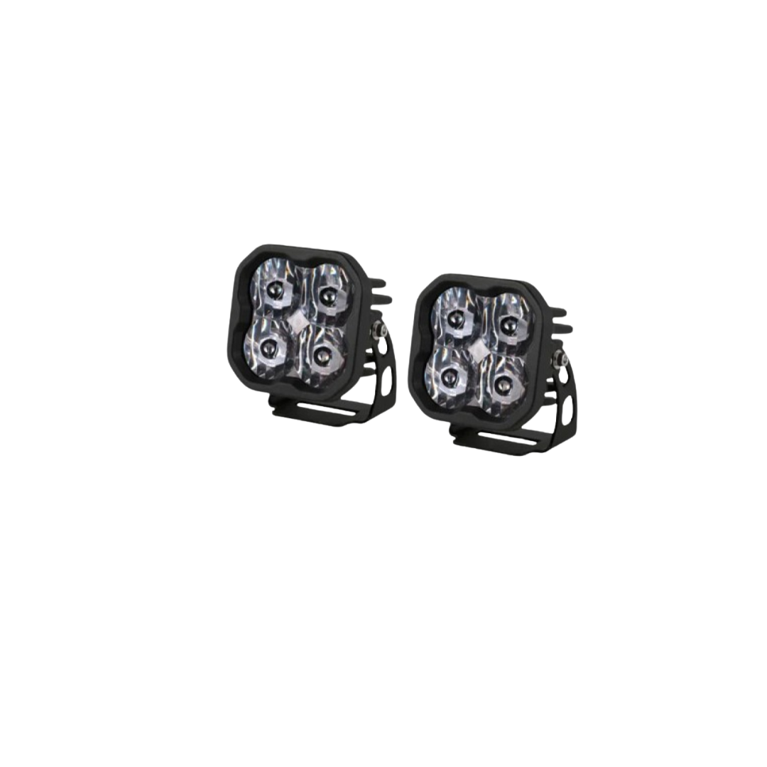 White Pro Led Stage Series 3"Pod (pair) Light - Diode Dynamics