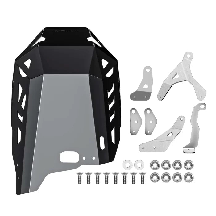 Sump Guard for Honda CB500X/NX500 - Black/Silver - SRC