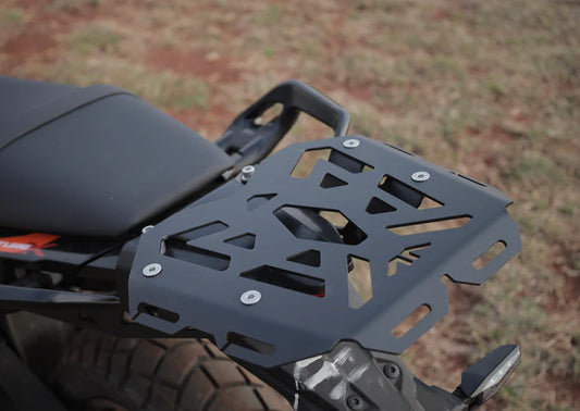 Top Rack Aluminium Black For KTM Adventure 390/250 2025-Motourenn