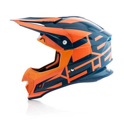 Profile 4 Helmet - Orange/Blue - Acerbis