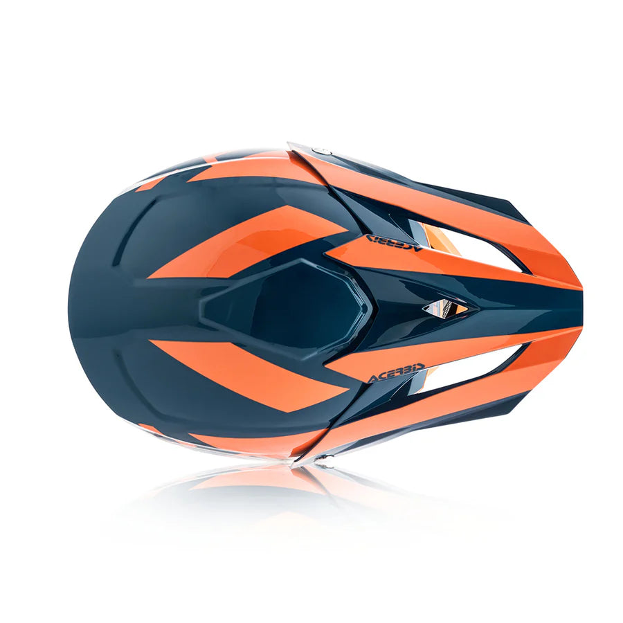 Profile 4 Helmet - Orange/Blue - Acerbis