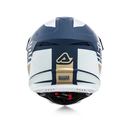 Profile 4 Helmet - White/Blue - Acerbis