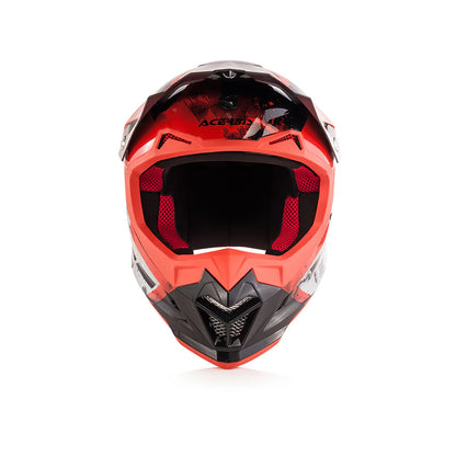 Profile 4 Helmet - White/Red - Acerbis