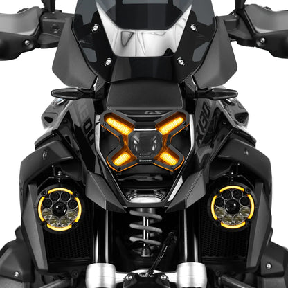 Headlight Guard Kit for BMW R1300GS / R1300GS Adventure - Lone Rider