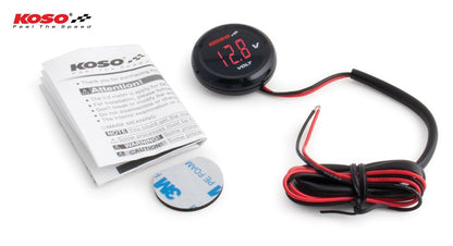 Koso Coin Voltmeter - Digital Meter - Koso