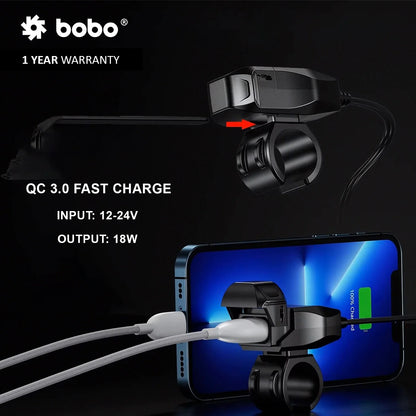 CG1 Motorcycle Charger Port - BOBO