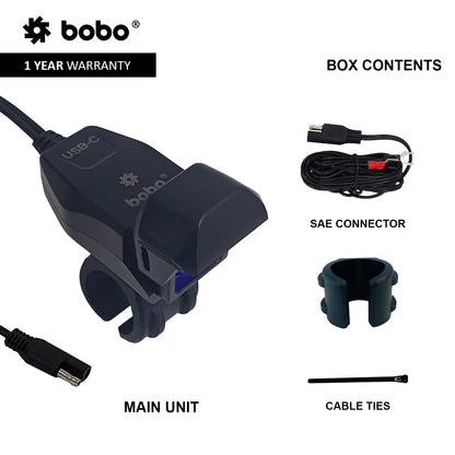 CG1 Motorcycle Charger Port - BOBO