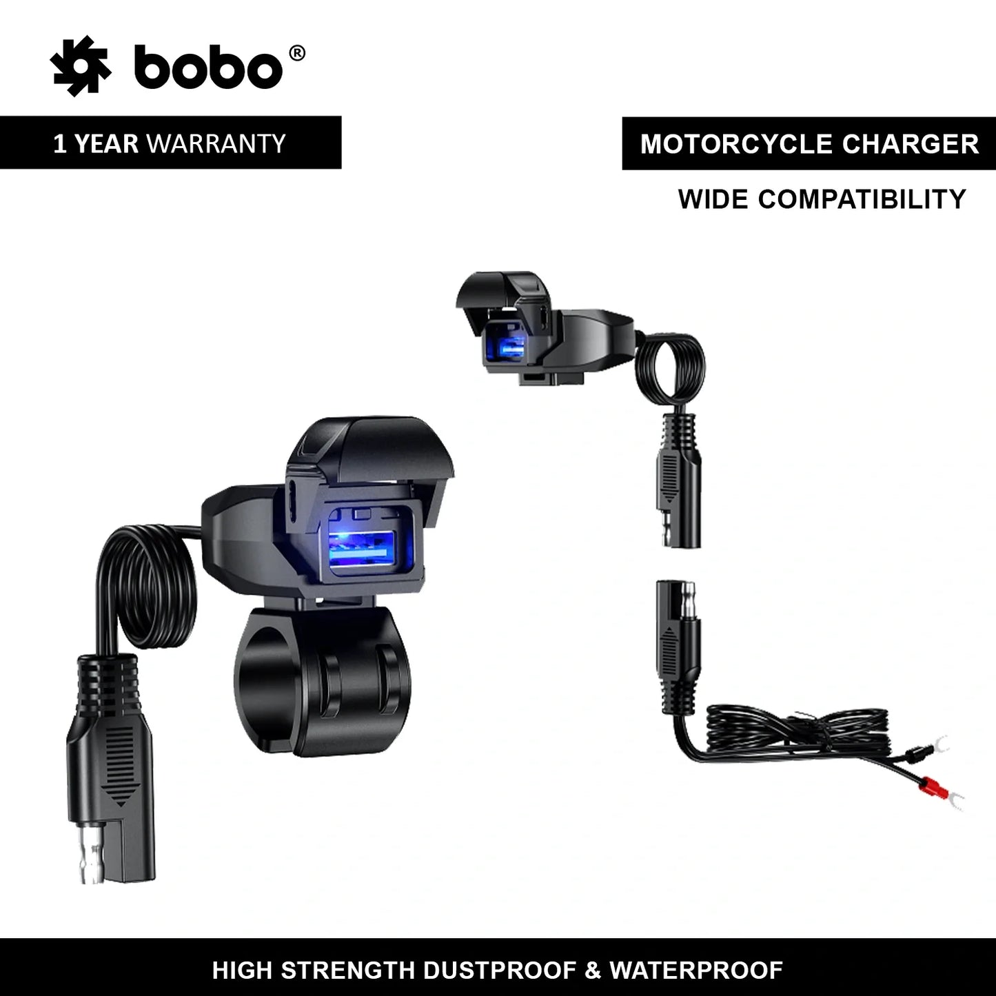 CG1 Motorcycle Charger Port - BOBO