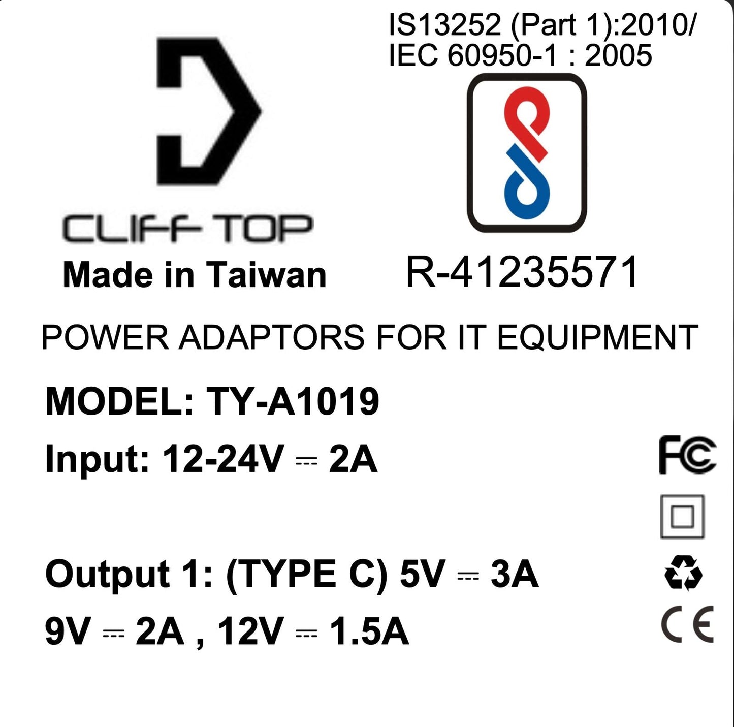 Mirror Mounted 18W PD USB-C Charger - Cliff Top