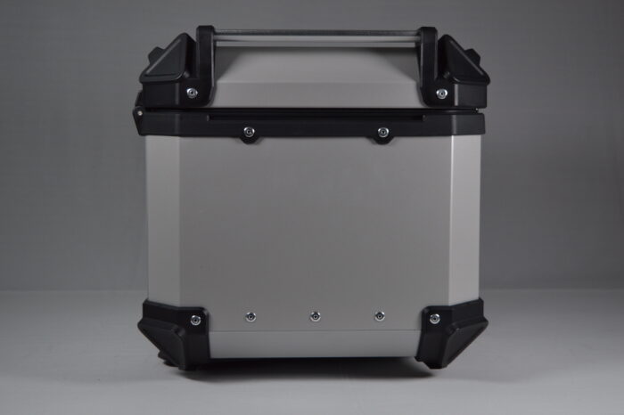 Aluminum Topbox 45-Litre - Silver - MotoVanguard