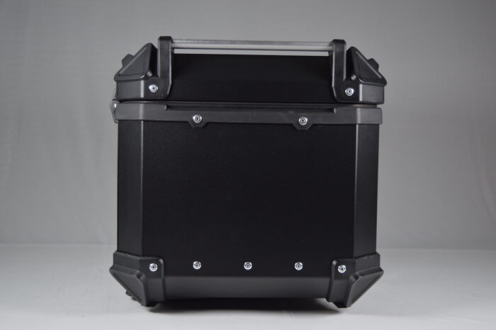 Aluminum top box 45-litre - Black - MotoVanguard